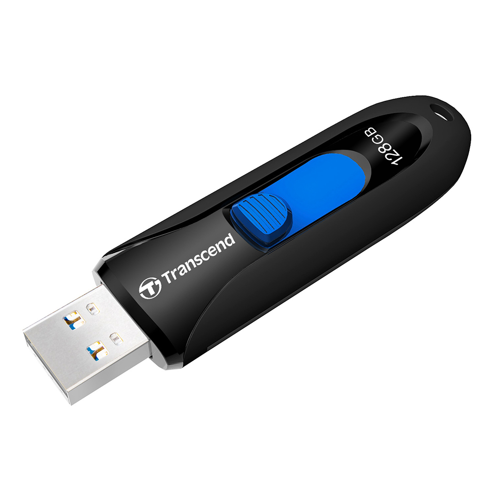 【Transcend 創見】JetFlash790 USB3.1 128GB 隨身碟-經典黑(TS128GJF790K)