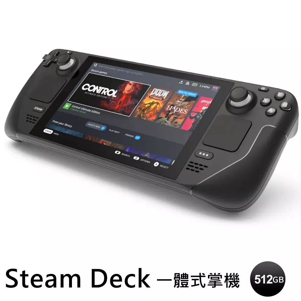 Valve 一體式掌機 Steam Deck 512GB